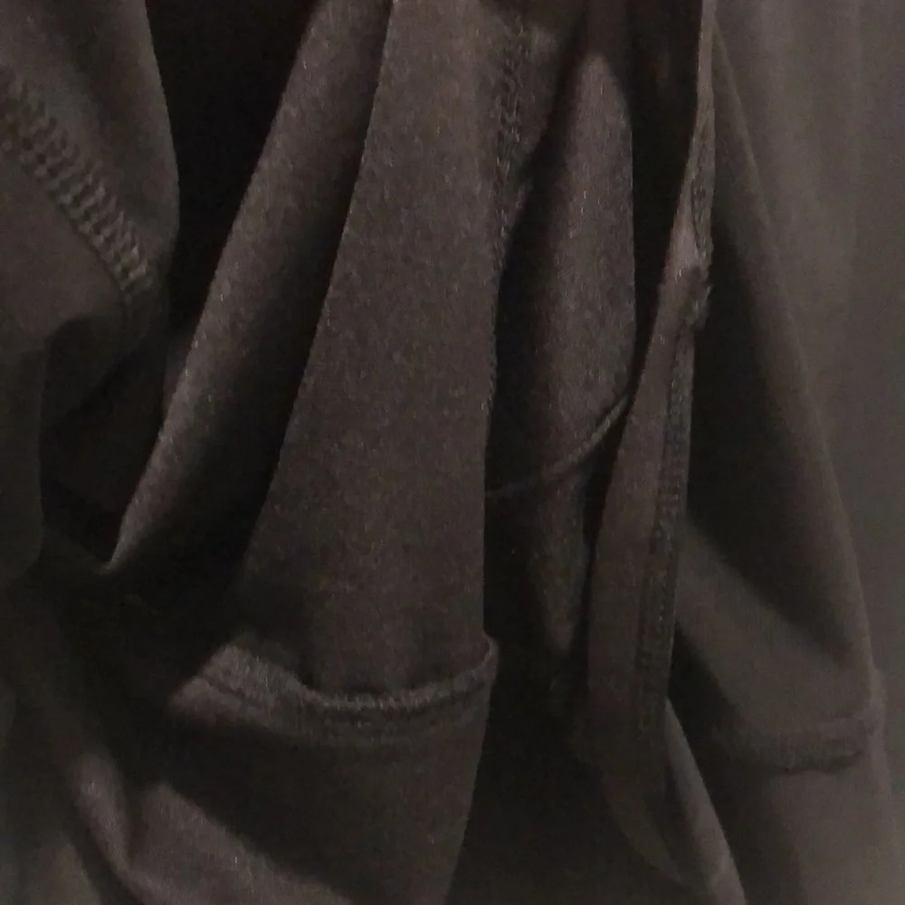 EUC [Trina Turk] Solid Black, 3/4 Sleeve, Knee-Length Draped Dress Womens Sz 6 - Picture 8 of 16